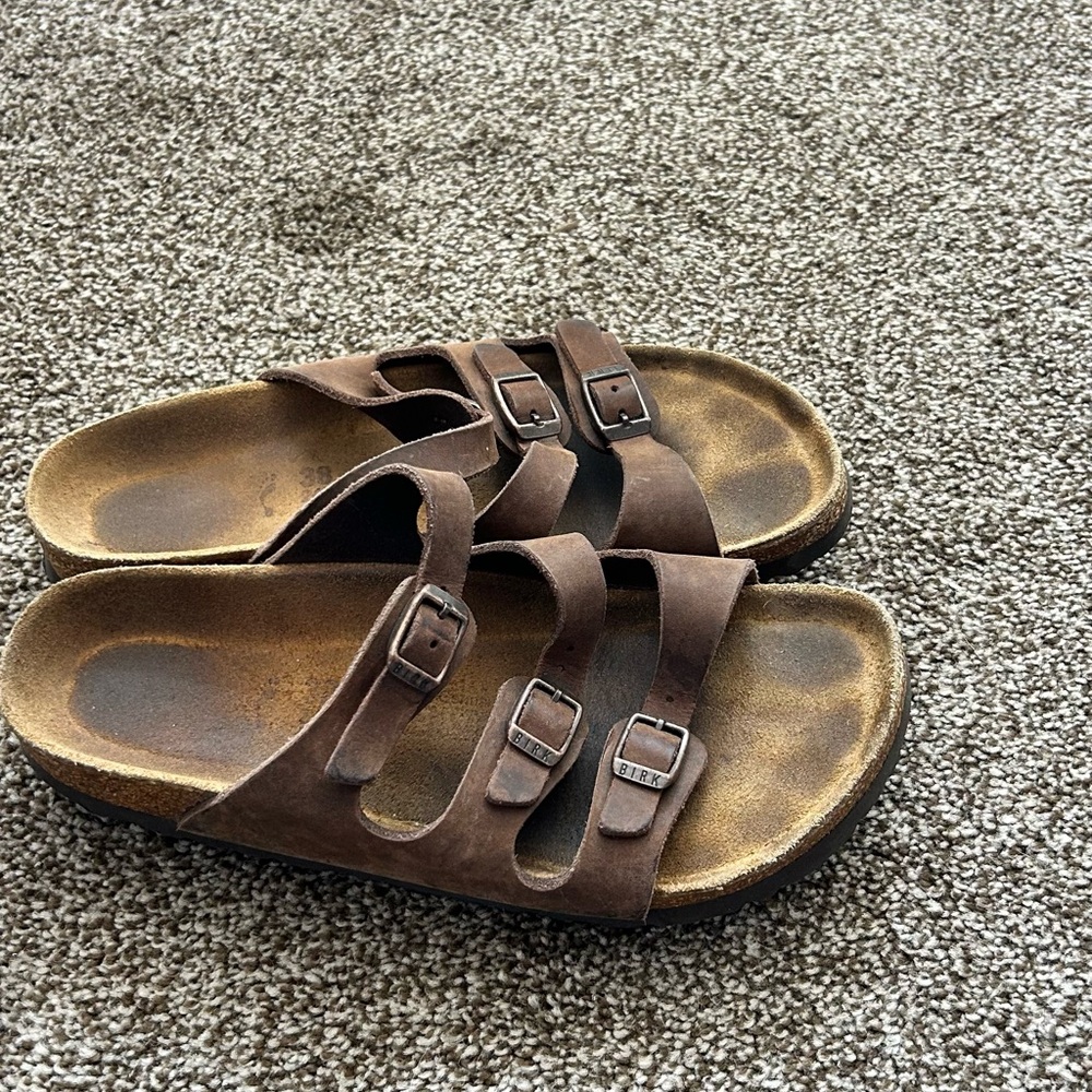Brown Strappy Sandals
